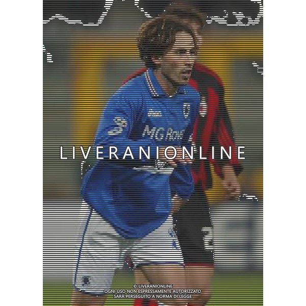 GENOVA 03/12/2003 TIM CUP (coppa italia) SAMPDORIA - MILAN NELLA FOTO :grandoni alessandro* FOTO: FELIPPO VENEZIA / AGENZIA : ALDO LIVERANI