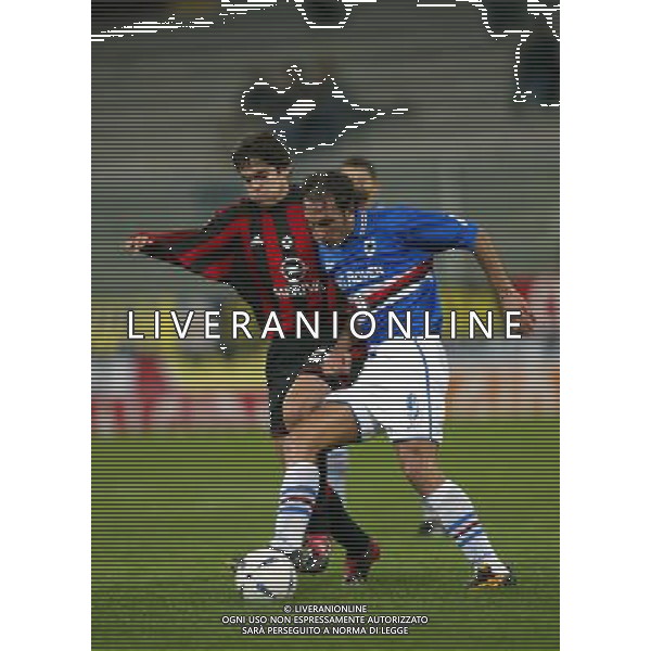 GENOVA 03/12/2003 TIM CUP (coppa italia) SAMPDORIA - MILAN NELLA FOTO :kaka ricardo* FOTO: FELIPPO VENEZIA / AGENZIA : ALDO LIVERANI