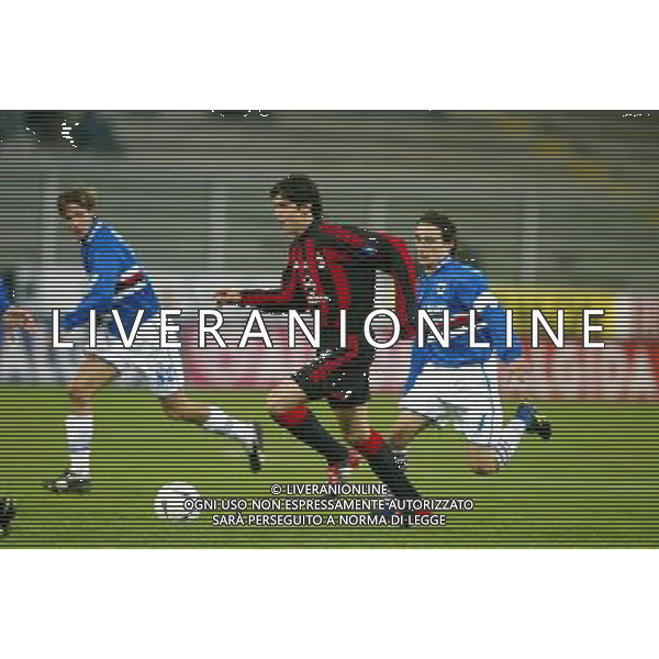 GENOVA 03/12/2003 TIM CUP (coppa italia) SAMPDORIA - MILAN NELLA FOTO :kaka ricardo* FOTO: FELIPPO VENEZIA / AGENZIA : ALDO LIVERANI
