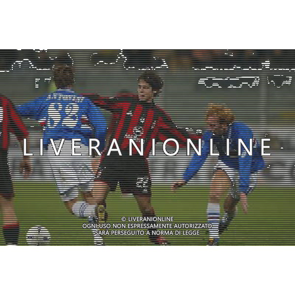 GENOVA 03/12/2003 TIM CUP (coppa italia) SAMPDORIA - MILAN NELLA FOTO :kaka ricardo* FOTO: FELIPPO VENEZIA / AGENZIA : ALDO LIVERANI
