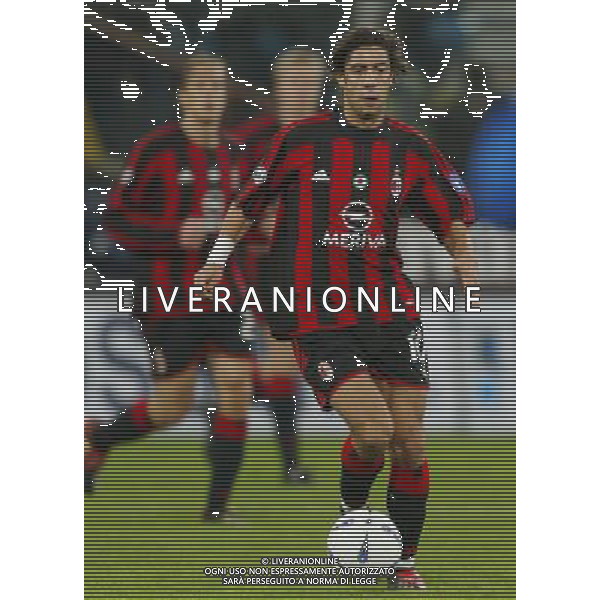 GENOVA 03/12/2003 TIM CUP (coppa italia) SAMPDORIA - MILAN NELLA FOTO :rui costa manuel* FOTO: FELIPPO VENEZIA / AGENZIA : ALDO LIVERANI