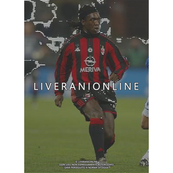 GENOVA 03/12/2003 TIM CUP (coppa italia) SAMPDORIA - MILAN NELLA FOTO :seedorf clarence* FOTO: FELIPPO VENEZIA / AGENZIA : ALDO LIVERANI