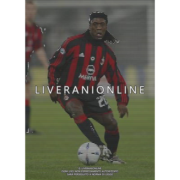 GENOVA 03/12/2003 TIM CUP (coppa italia) SAMPDORIA - MILAN NELLA FOTO :seedorf clarence* FOTO: FELIPPO VENEZIA / AGENZIA : ALDO LIVERANI