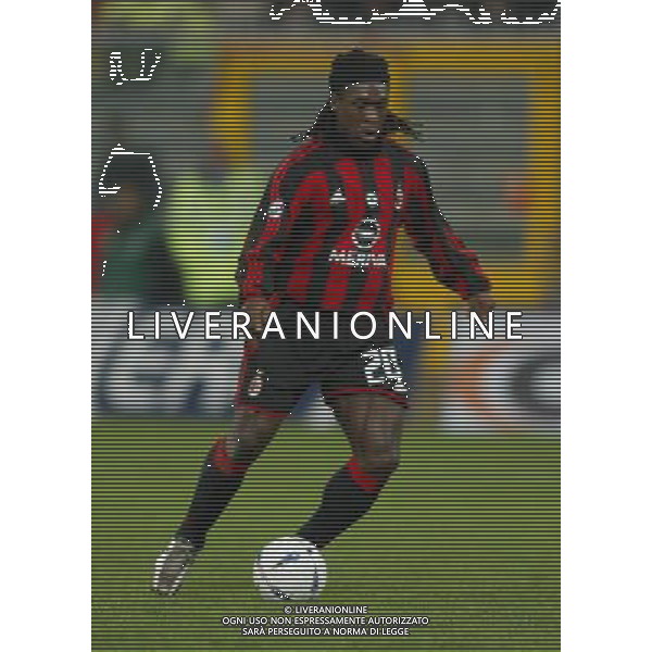GENOVA 03/12/2003 TIM CUP (coppa italia) SAMPDORIA - MILAN NELLA FOTO :seedorf clarence* FOTO: FELIPPO VENEZIA / AGENZIA : ALDO LIVERANI