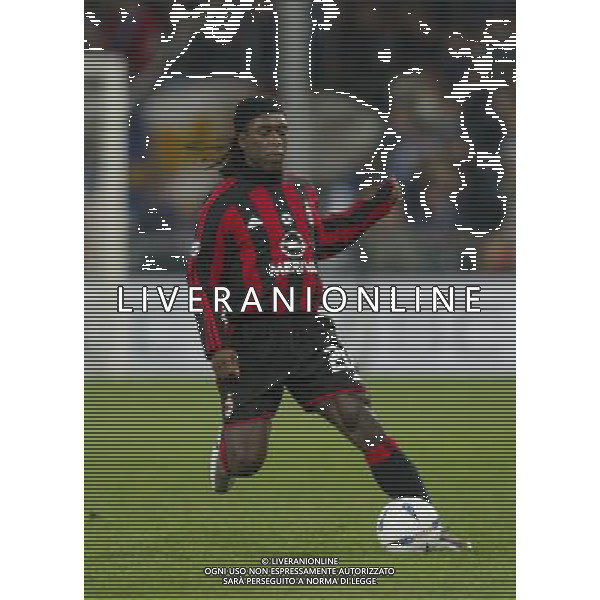 GENOVA 03/12/2003 TIM CUP (coppa italia) SAMPDORIA - MILAN NELLA FOTO :seedorf clarence* FOTO: FELIPPO VENEZIA / AGENZIA : ALDO LIVERANI
