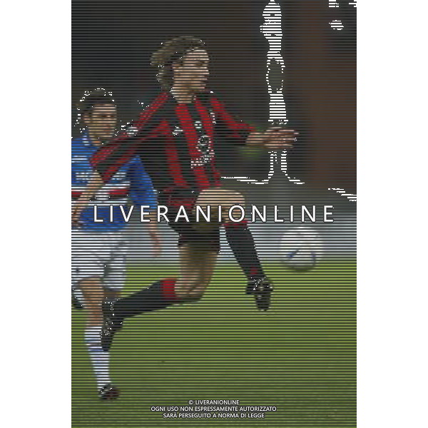 GENOVA 03/12/2003 TIM CUP (coppa italia) SAMPDORIA - MILAN NELLA FOTO :simic dario* FOTO: FELIPPO VENEZIA / AGENZIA : ALDO LIVERANI