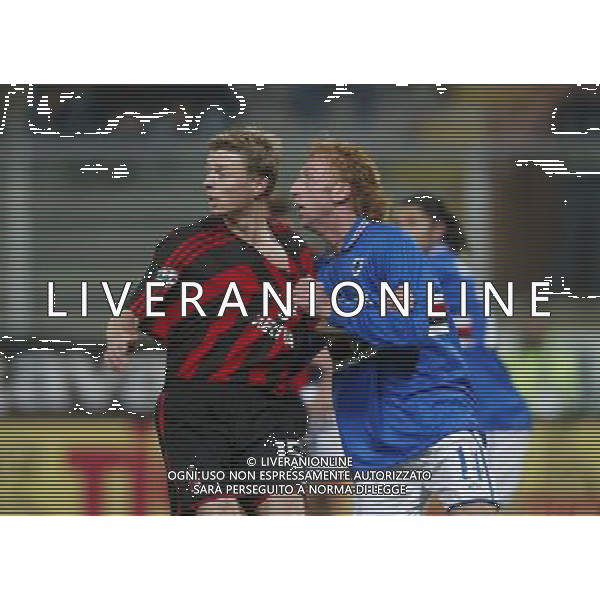 GENOVA 03/12/2003 TIM CUP (coppa italia) SAMPDORIA - MILAN NELLA FOTO :tomasson jon dahl* FOTO: FELIPPO VENEZIA / AGENZIA : ALDO LIVERANI
