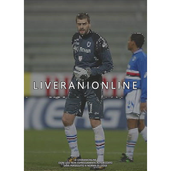GENOVA 03/12/2003 TIM CUP (coppa italia) SAMPDORIA - MILAN NELLA FOTO : turci luigi* FOTO: FELIPPO VENEZIA / AGENZIA : ALDO LIVERANI