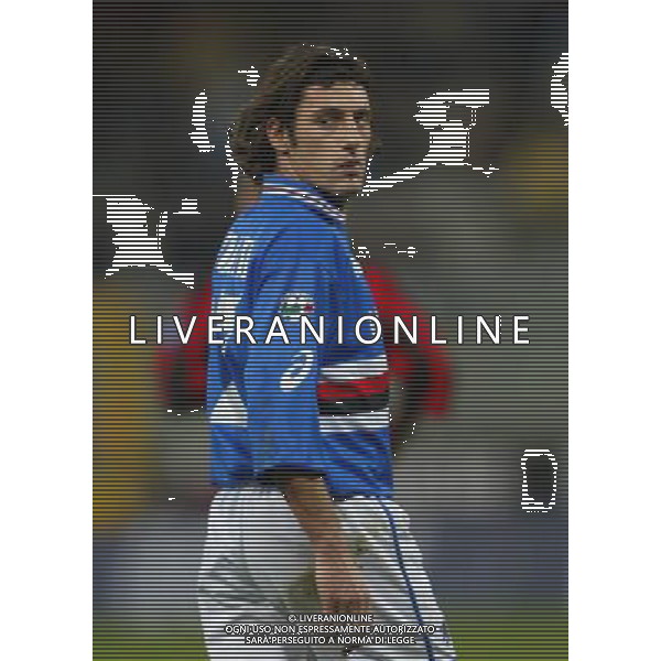 GENOVA 03/12/2003 TIM CUP (coppa italia) SAMPDORIA - MILAN NELLA FOTO : valtolina fabian* FOTO: FELIPPO VENEZIA / AGENZIA : ALDO LIVERANI