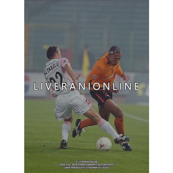 Roma - Palermo Coppa Italia Tim Cup 04/12/2003 nella foto John Carew e Mutarelli* foto Pasquazi/Agenzia Aldo liverani