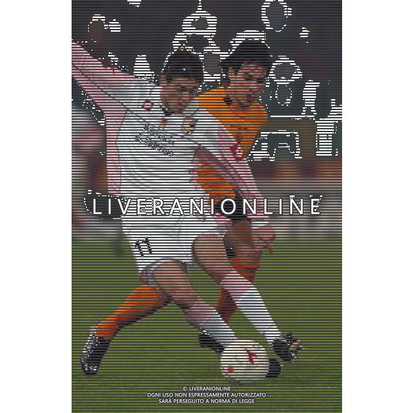 Roma - Palermo Coppa Italia Tim Cup 04/12/2003 nella foto D\'Agostino Gaetano* foto Pasquazi/Agenzia Aldo liverani