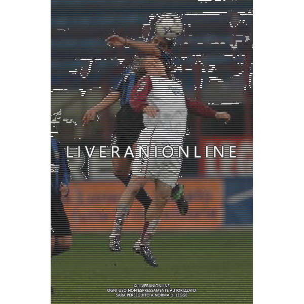 Inter - Reggina Coppa Italia Tim Cup 04/12/2003 nella foto Sabri Lamouchi e Baiocco Davide* foto Marco Luzzani/Agenzia Aldo liverani