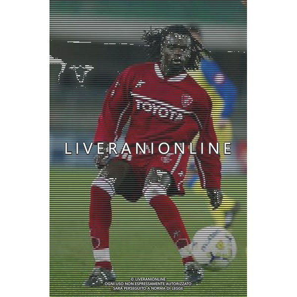 VERONA 04/12/2003 CHIEVO-PERUGIA NELLA FOTO:COLY FERDINAND* FOTO PAOLA GARBUIO/ALDO LIVERANI s.a.s
