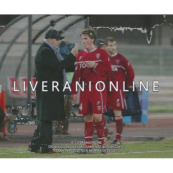 VERONA 04/12/2003 CHIEVO-PERUGIA NELLA FOTO:SERSE COSMI E FABIO GATTI* FOTO PAOLA GARBUIO/ALDO LIVERANI s.a.s