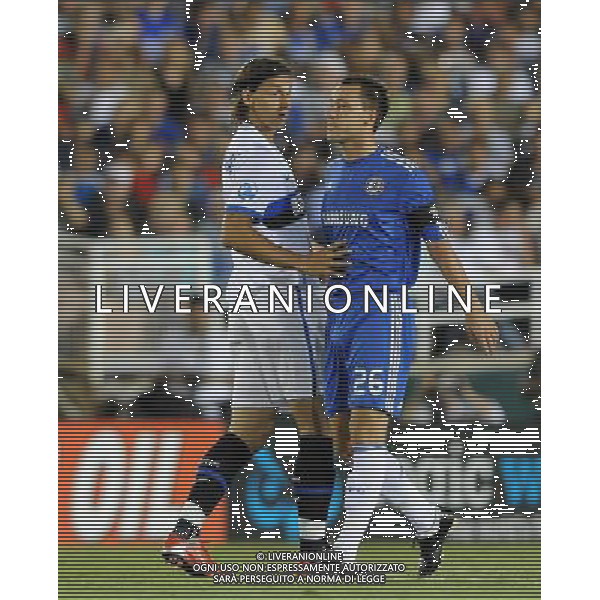 World Football Challange Tournament Pasadena-Rose Bowl Stadium (CA) - 21.07.2009 Chelsea-Inter Nella Foto: ZLATAN IBRAHIMOVIC-JOHN TERRY /Ph.Vitez-Ag. Aldo Liverani