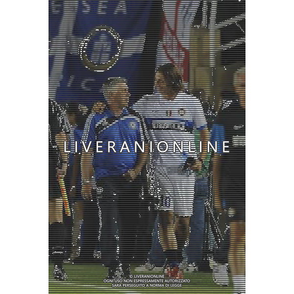 World Football Challange Tournament Pasadena-Rose Bowl Stadium (CA) - 21.07.2009 Chelsea-Inter Nella Foto: ZLATAN IBRAHIMOVIC-ANCELOTTI CARLO /Ph.Vitez-Ag. Aldo Liverani