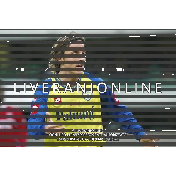 VERONA 04/12/2003 CHIEVO-PERUGIA NELLA FOTO:FRANCESCHINI DANIELE* FOTO PAOLA GARBUIO/ALDO LIVERANI s.a.s