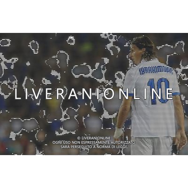 World Football Challange Tournament Pasadena-Rose Bowl Stadium (CA) - 21.07.2009 Chelsea-Inter Nella Foto: ZLATAN IBRAHIMOVIC CON IL POLSO FASCIATO /Ph.Vitez-Ag. Aldo Liverani