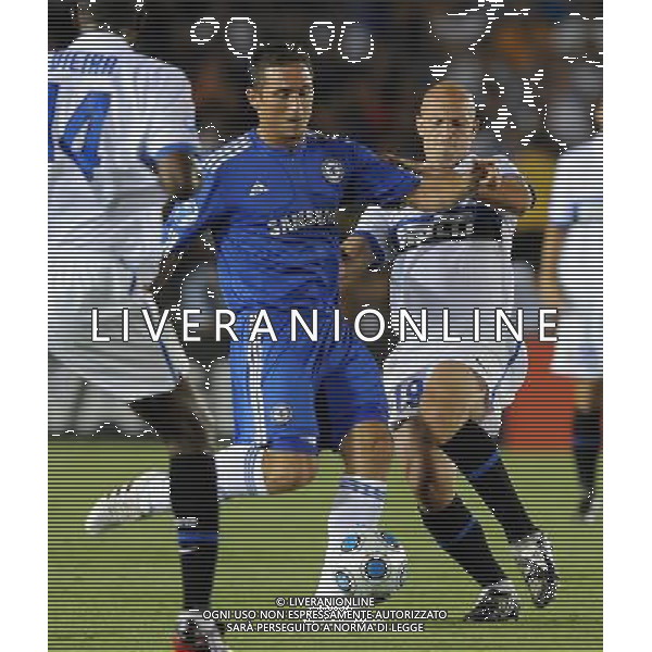 World Football Challange Tournament Pasadena-Rose Bowl Stadium (CA) - 21.07.2009 Chelsea-Inter Nella Foto: FRANK LAMPARD-CAMBIASSO ESTEBAN /Ph.Vitez-Ag. Aldo Liverani