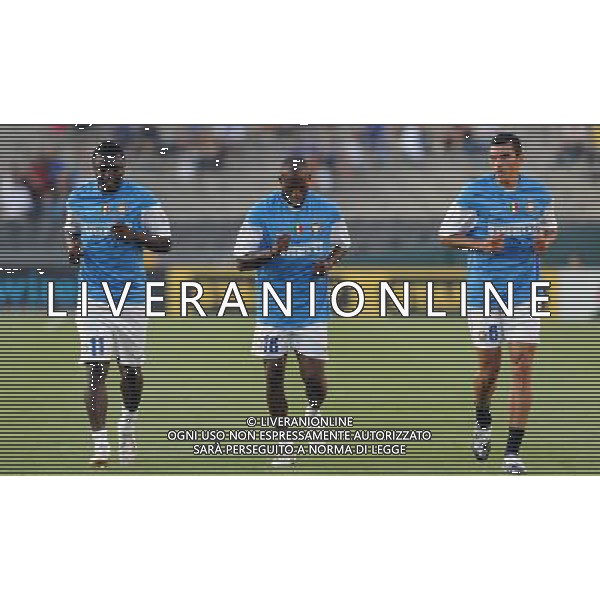 World Football Challange Tournament Pasadena-Rose Bowl Stadium (CA) - 21.07.2009 Chelsea-Inter Nella Foto: LUCIO AL SUO PRIMO ALLENAMENTO CON SULLEY MUNTARI E DAVID SUAZO /Ph.Vitez-Ag. Aldo Liverani