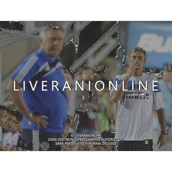 World Football Challange Tournament Pasadena-Rose Bowl Stadium (CA) - 21.07.2009 Chelsea-Inter Nella Foto: JOSE\' MOURINHO-ANCELOTTI CARLO /Ph.Vitez-Ag. Aldo Liverani