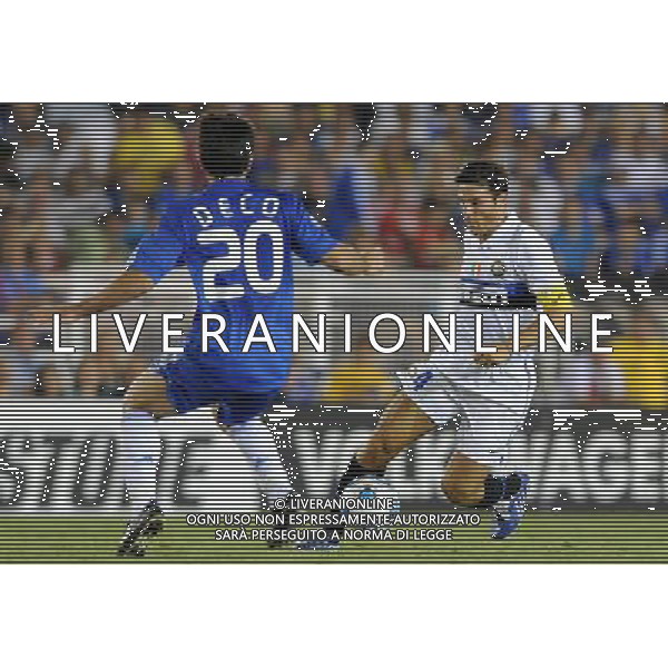 World Football Challange Tournament Pasadena-Rose Bowl Stadium (CA) - 21.07.2009 Chelsea-Inter Nella Foto JAVIER ZANETTI CON DECO /Ph.Vitez-Ag. Aldo Liverani