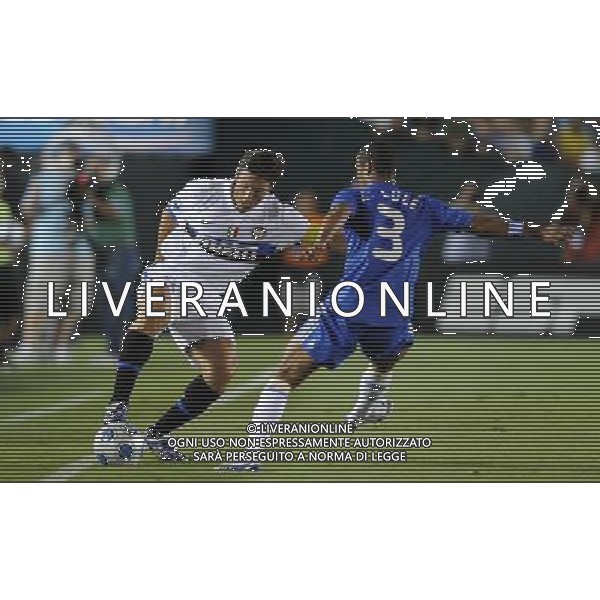 World Football Challange Tournament Pasadena-Rose Bowl Stadium (CA) - 21.07.2009 Chelsea-Inter Nella Foto JAVIER ZANETTI CON ASHLEY COLE /Ph.Vitez-Ag. Aldo Liverani