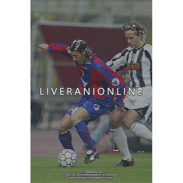 Calcio serie A 2003/04 partita: Bologna - Udinese nella foto: AMOROSO CHRISTIAN foto S.Rosa / Ag. Aldo Liverani