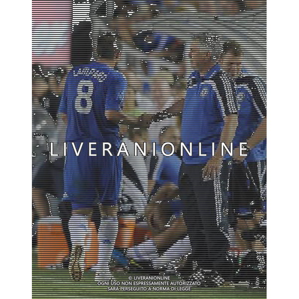 World Football Challange Tournament Pasadena-Rose Bowl Stadium (CA) - 21.07.2009 Chelsea-Inter Nella Foto:ANCELOTTI CARLO-LAMPARD FRANK /Ph.Vitez-Ag. Aldo Liverani
