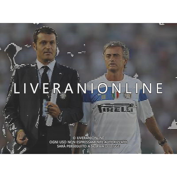 World Football Challange Tournament Pasadena-Rose Bowl Stadium (CA) - 21.07.2009 Chelsea-Inter Nella Foto:BUTTI ANDREA-MOURINHO JOSE\' /Ph.Vitez-Ag. Aldo Liverani