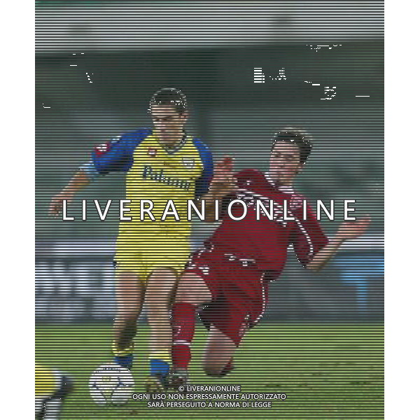 VERONA 04/12/2003 CHIEVO-PERUGIA NELLA FOTO:MORRONE STEFANO E FABIO GATTI* FOTO PAOLA GARBUIO/ALDO LIVERANI s.a.s