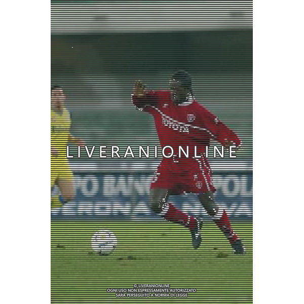 VERONA 04/12/2003 CHIEVO-PERUGIA NELLA FOTO:OBODO CHRISTIAN* FOTO PAOLA GARBUIO/ALDO LIVERANI s.a.s