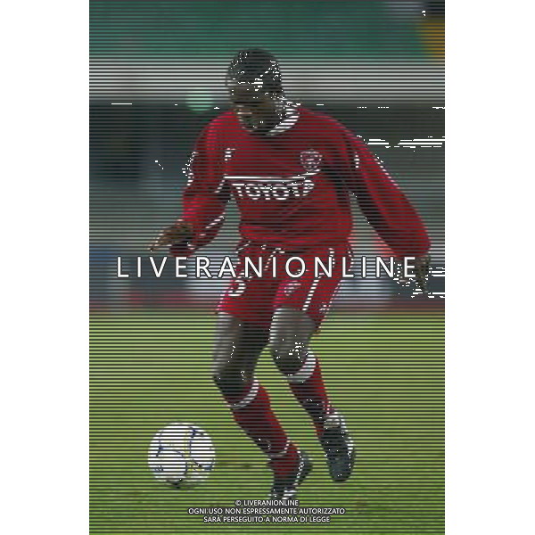 VERONA 04/12/2003 CHIEVO-PERUGIA NELLA FOTO:OBODO CHRISTIAN* FOTO PAOLA GARBUIO/ALDO LIVERANI s.a.s