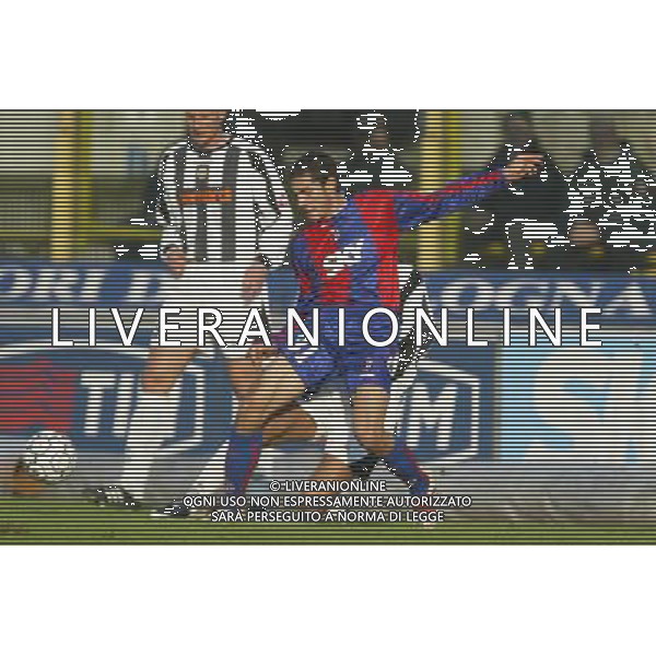 Bologna - Udinese TIM CUP coppa Italia 03/12/2003 nella foto: MEGHNI MOURAD foto S.Rosa / Ag. Aldo Liverani