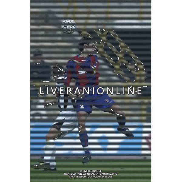 Calcio serie A 2003/04 partita: Bologna - Udinese nella foto: ZACCARDO CHRISTIAN foto S.Rosa / Ag. Aldo Liverani