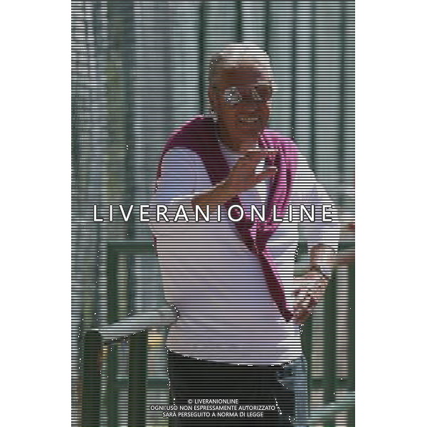 Visita nel ritiro del lecce del presidente Giovanni Semeraro - Tarvisio 27/07/2009 ©Lezzi/Agenzia Aldo Liverani Sas