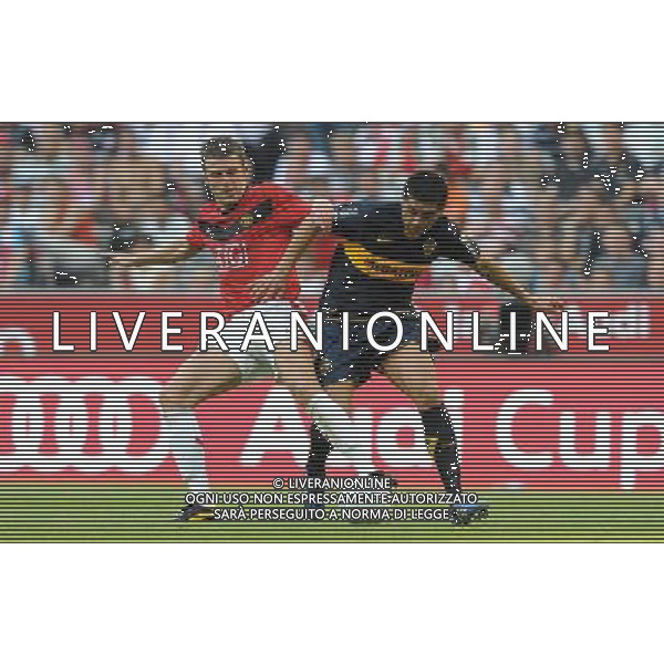 Audi Cup 2009 Monaco di Baviera - 29.07.2009 Boca Juniors-Manchester United Nella Foto:CARRICK-RIQUELME /Ph.Vitez-Ag. Aldo Liverani sas