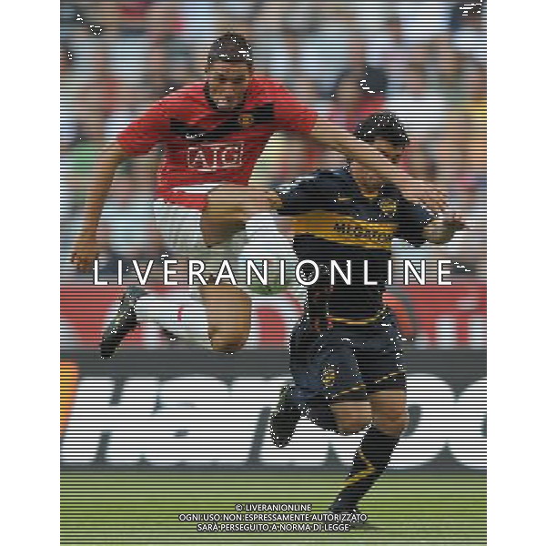 Audi Cup 2009 Monaco di Baviera - 29.07.2009 Boca Juniors-Manchester United Nella Foto: FEDERICO MACHEDA /Ph.Vitez-Ag. Aldo Liverani sas