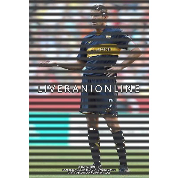 Audi Cup 2009 Monaco di Baviera - 29.07.2009 Boca Juniors-Manchester United Nella Foto: MARTIN PALERMO /Ph.Vitez-Ag. Aldo Liverani sas