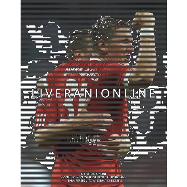 Audi Cup 2009 Monaco di Baviera - 29.07.2009 Bayern Monaco-Milan Nella Foto:SCHWEINSTEIGER ESULTA /Ph.Vitez-Ag. Aldo Liverani