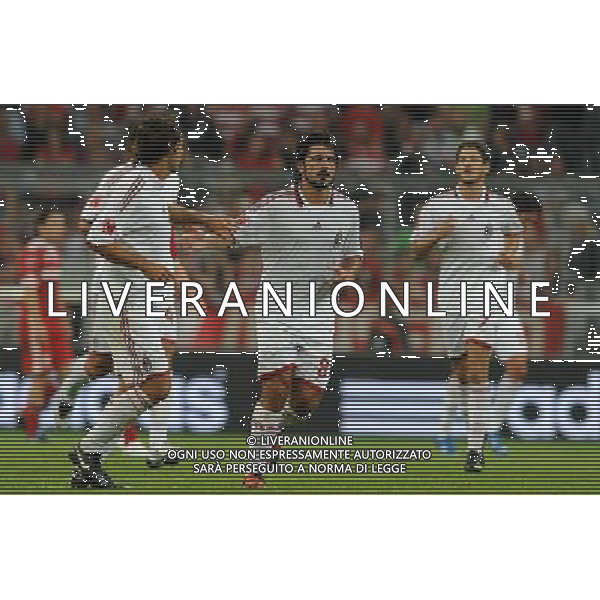 Audi Cup 2009 Monaco di Baviera - 29.07.2009 Bayern Monaco-Milan Nella Foto:PIRLO ESULTA CON GATTUSO /Ph.Vitez-Ag. Aldo Liverani