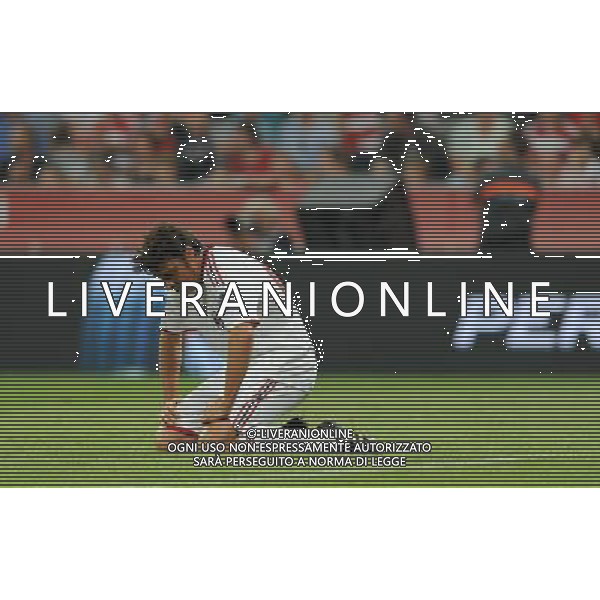 Audi Cup 2009 Monaco di Baviera - 29.07.2009 Bayern Monaco-Milan Nella Foto:DELUSIONE ODDO /Ph.Vitez-Ag. Aldo Liverani