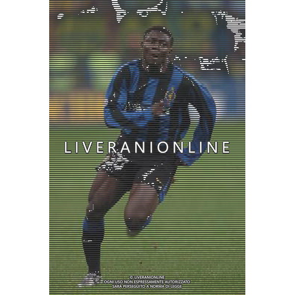 Milano 05/12/2003 Inter-Reggina 2:1 TIM Cup Coppa Italia nella foto martins obafemi ph marco luzzani/ag aldo liverani s.a.s.