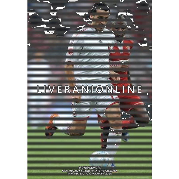 Audi Cup 2009 Monaco di Baviera - 29.07.2009 Bayern Monaco-Milan Nella Foto:ZAMBROTTA GIANLUCA /Ph.Vitez-Ag. Aldo Liverani