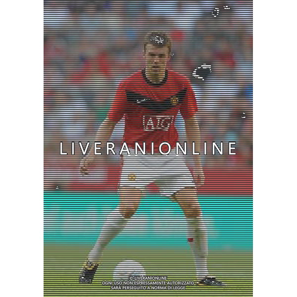 Audi Cup 2009 Monaco di Baviera - 29.07.2009 Boca Juniors-Manchester United Nella Foto:CARRICK MICHAEL /Ph.Vitez-Ag. Aldo Liverani