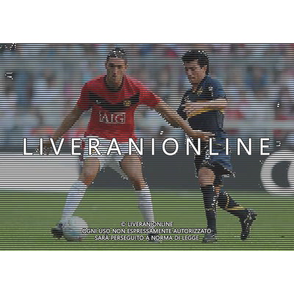 Audi Cup 2009 Monaco di Baviera - 29.07.2009 Boca Juniors-Manchester United Nella Foto:MACHEDA FEDERICO /Ph.Vitez-Ag. Aldo Liverani