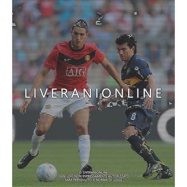 Audi Cup 2009 Monaco di Baviera - 29.07.2009 Boca Juniors-Manchester United Nella Foto:MACHEDA FEDERICO /Ph.Vitez-Ag. Aldo Liverani