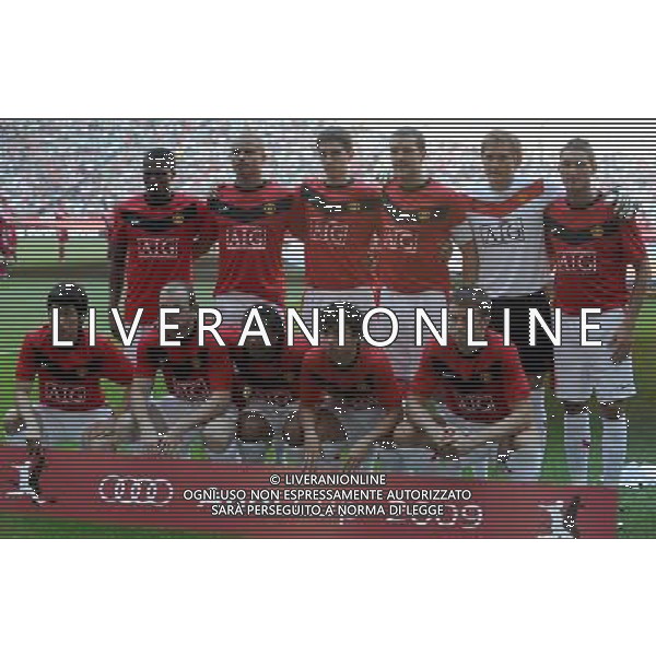 Audi Cup 2009 Monaco di Baviera - 29.07.2009 Boca Juniors-Manchester United Nella Foto:MANCHESTER UNITED /Ph.Vitez-Ag. Aldo Liverani