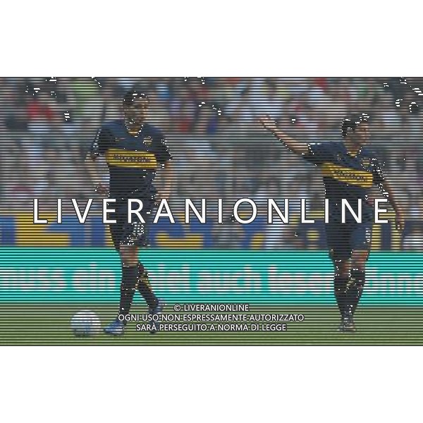 Audi Cup 2009 Monaco di Baviera - 29.07.2009 Boca Juniors-Manchester United Nella Foto:RIQUELME-BATTAGLIA /Ph.Vitez-Ag. Aldo Liverani