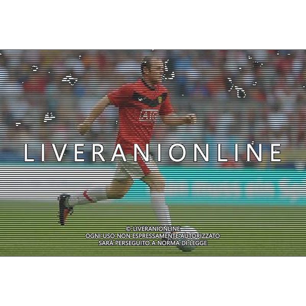 Audi Cup 2009 Monaco di Baviera - 29.07.2009 Boca Juniors-Manchester United Nella Foto:ROONEY WAYNE /Ph.Vitez-Ag. Aldo Liverani